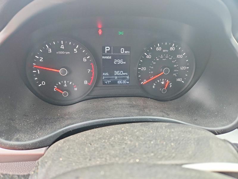 2023 Kia Rio VIN 3KPA24AD1PE588211 COPART salvage auction — HAIL, Il - Salvage Certificate, sold $5,200 on 2026-08-03 (photo 9)