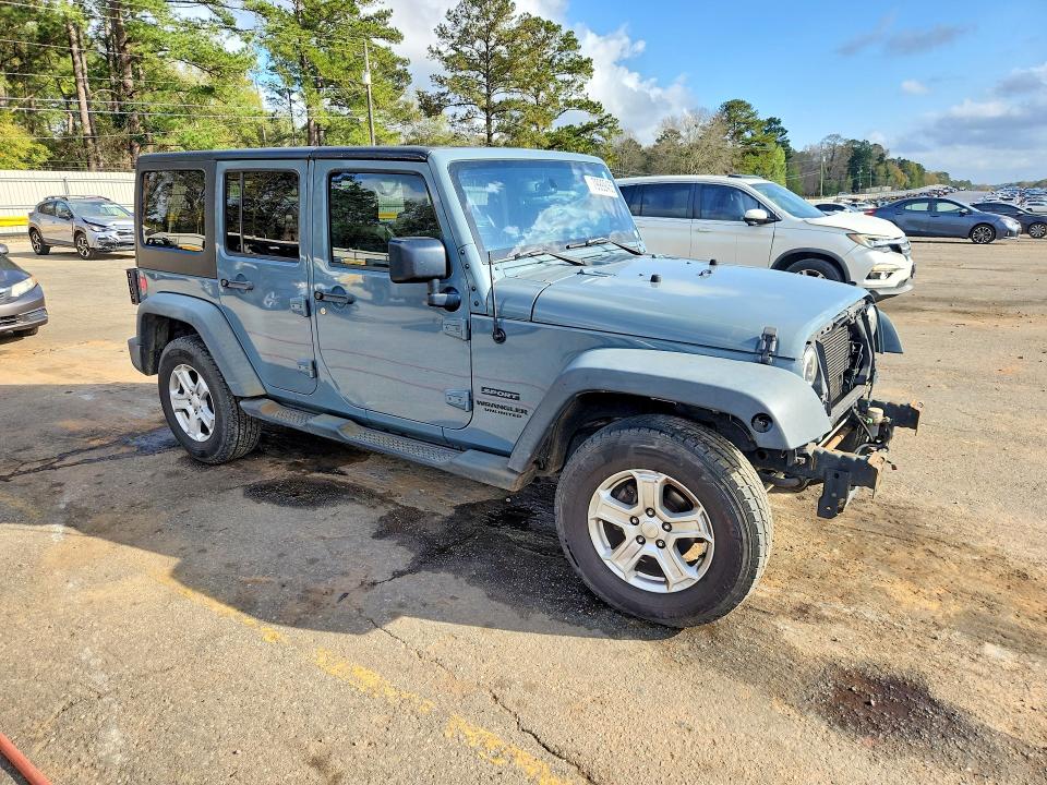 2015 Jeep Wrangler / VIN 1C4BJWDG9FL538171 COPART salvage auction — FRONT END, Al - Cert Of Title-Salvage Title, sold $5,900 on 2026-07-20 (photo 4)