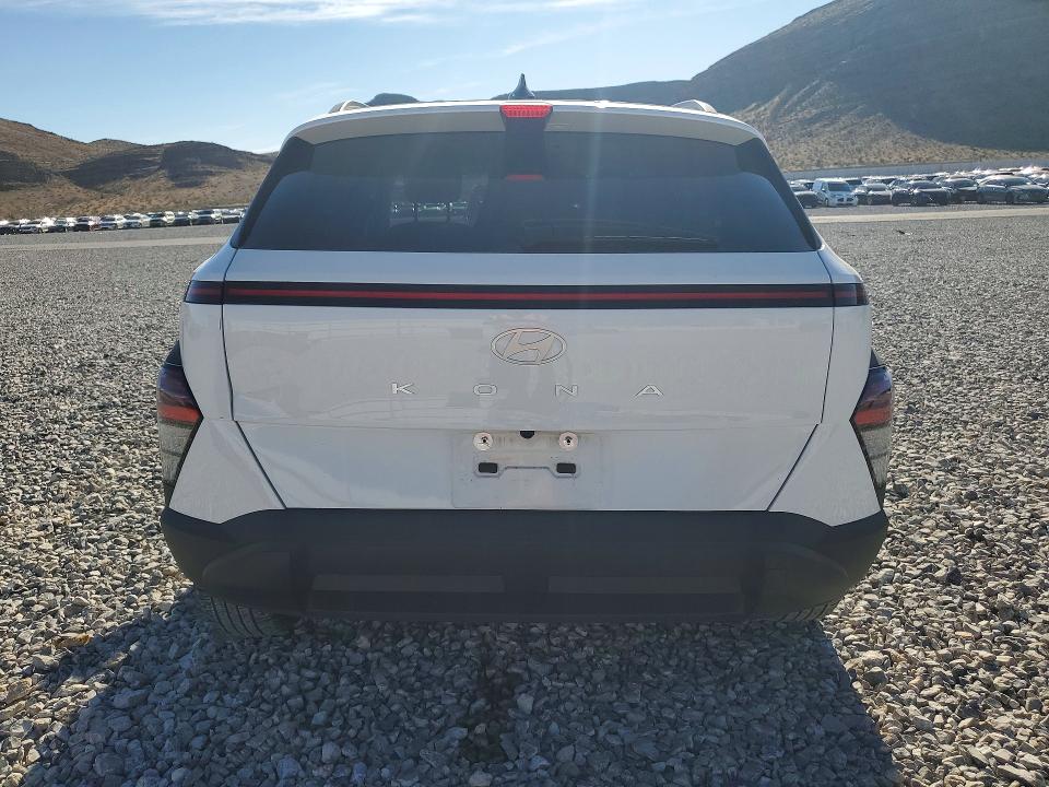 2024 Hyundai Kona VIN KM8HC3AB9RU087412 COPART salvage auction — FRONT END, Nv - Salvage Title, sold $2,300 on 2026-07-08 (photo 6)