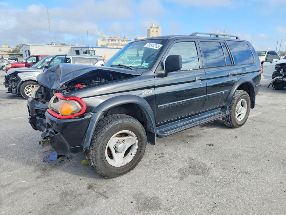 2001 Mitsubishi Montero VIN JA4LS21H91P002730 COPART salvage auction — FRONT END, La - Cert Of Title-Salvage, sold $70 on 2026-07-22 (photo 1)