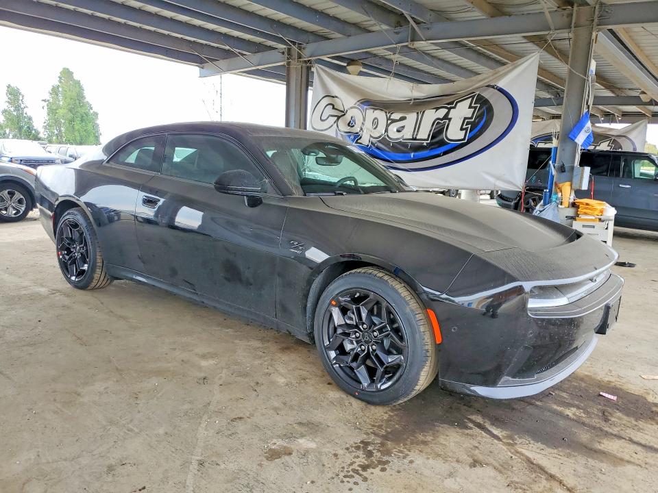 2025 Dodge Charger VIN 2C3CDBCK5SR543514 COPART salvage auction — VANDALISM, Ca - Salvage Certificate, sold $23,700 on 2026-07-09 (photo 4)