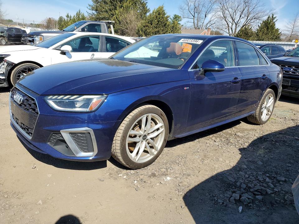 2021 Audi A4 VIN WAUEAAF48MN011773 COPART salvage auction — ROOF, Id - Salvage Certificate Of Title, sold $8,300 on 2026-07-27 (photo 1)