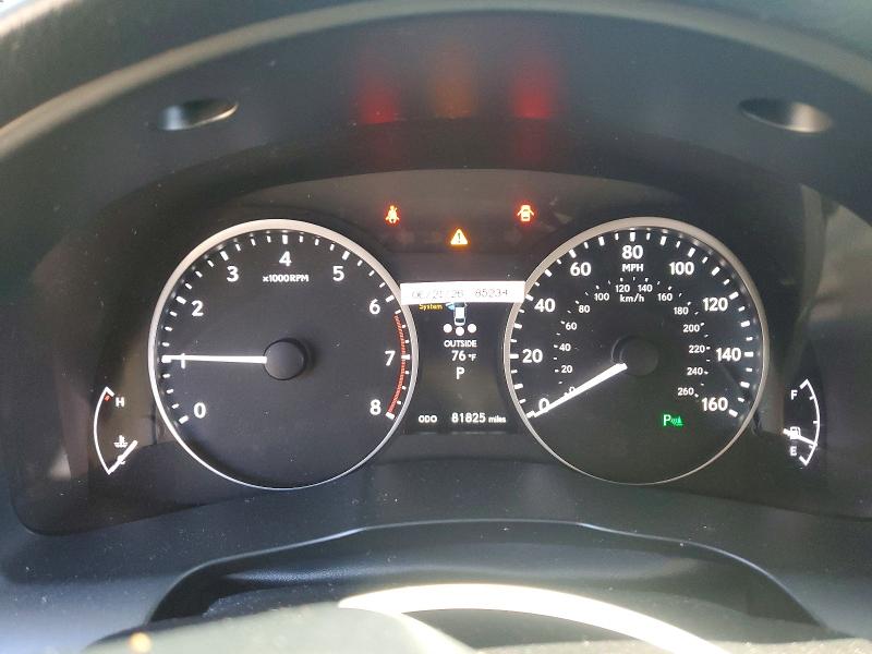 2014 Lexus ES VIN JTHBK1GG0E2097559 COPART salvage auction — REAR END, Dc - Certificate Of Title, sold $300 on 2026-07-28 (photo 9)