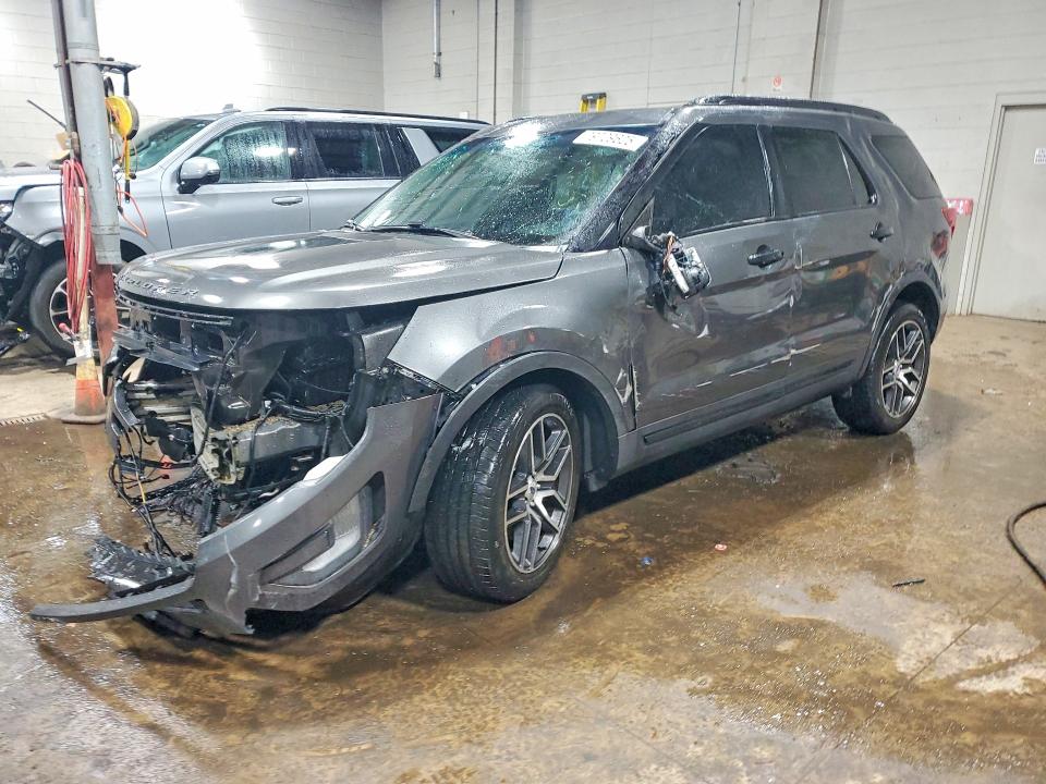2016 Ford VIN 1FM5K8GT3GGB30088 COPART salvage auction — ROLLOVER, Salvage Title, sold $475 on 2026-07-31 (photo 1)