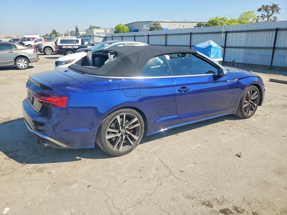 2021 Audi Rs5 VIN WAUY4GF56MN001260 COPART salvage auction — SIDE, Ca - Salvage Certificate, sold $8,700 on 2026-07-31 (photo 3)