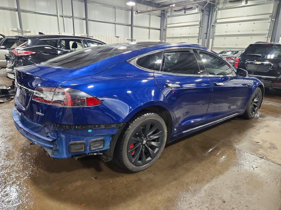 2018 Tesla Model s VIN 5YJSA1E20JF268300 COPART salvage auction — REAR END, Mn - Cert Of Title-Salvage, sold $8,200 on 2026-07-14 (photo 3)