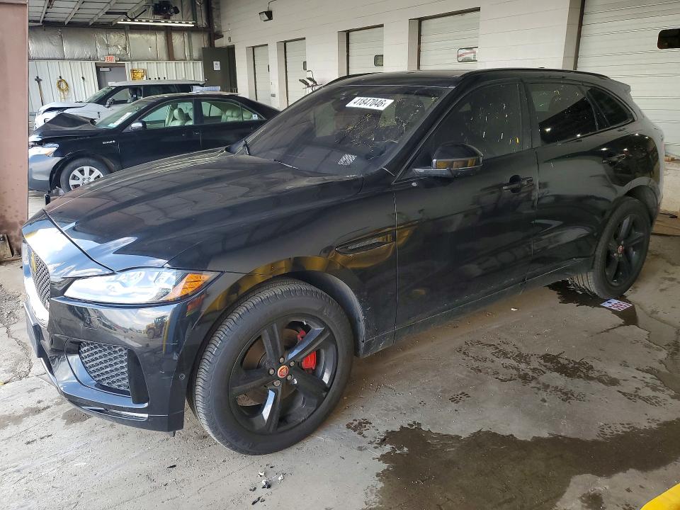 2019 Jaguar F-pace VIN SADCM2FV4KA356727 COPART salvage auction — MECHANICAL, Il - Certificate Of Title, sold $7,400 on 2026-07-29 (photo 1)