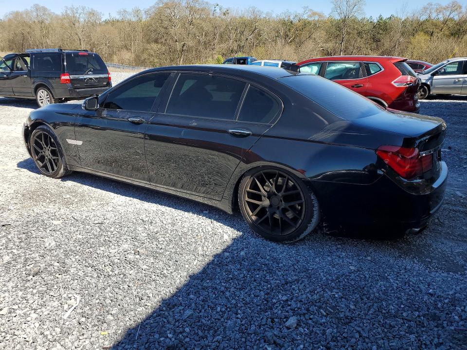 2014 BMW 7er VIN WBAYE8C55ED135448 COPART salvage auction — FRONT END, Ga - Certificate Of Title (P), sold $3,500 on 2026-08-01 (photo 2)
