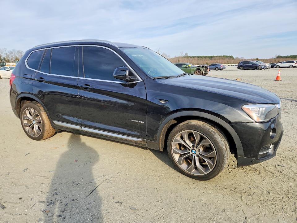 2017 BMW X3 VIN 5UXWX9C56H0T01576 COPART salvage auction — SIDE, Sc - Cert Of Title-Salvage, sold $2,350 on 2026-07-15 (photo 4)