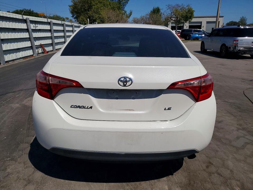 2017 Toyota Corolla VIN 5YFBURHE5HP704181 COPART salvage auction — FRONT END, FL - CERT OF TITLE SLVG REBUILDABLE, sold $2,550 on 2026-07-20 (photo 6)