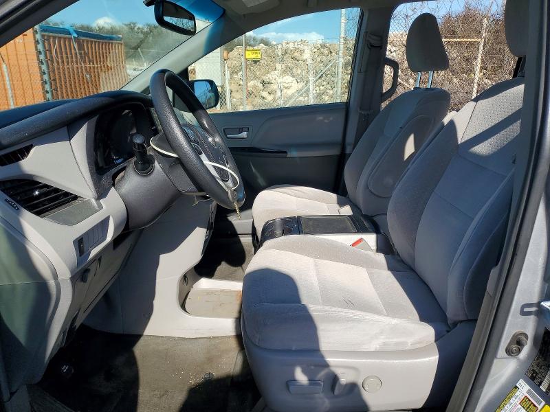 2017 Toyota Sienna VIN 5TDKZ3DC6HS808544 COPART salvage auction — FRONT END, Hi - Certificate Of Salvage, sold $35 on 2026-07-20 (photo 7)