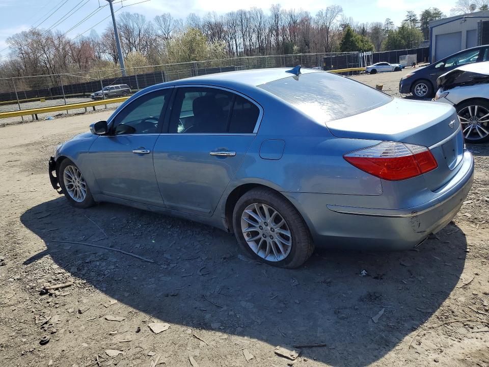 2010 Hyundai Genesis VIN KMHGC4DE5AU099908 COPART salvage auction — FRONT END, Md - Cert Of Salvage > 75% Damage, sold $250 on 2026-07-24 (photo 2)