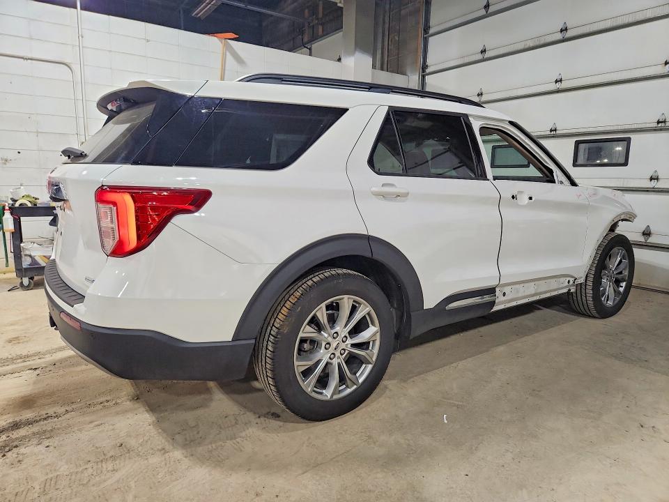 2020 Ford Explorer VIN 1FMSK8DH7LGC41367 COPART salvage auction — FRONT END, Mn - Cert Of Title-Salvage, sold $8,800 on 2026-07-02 (photo 3)