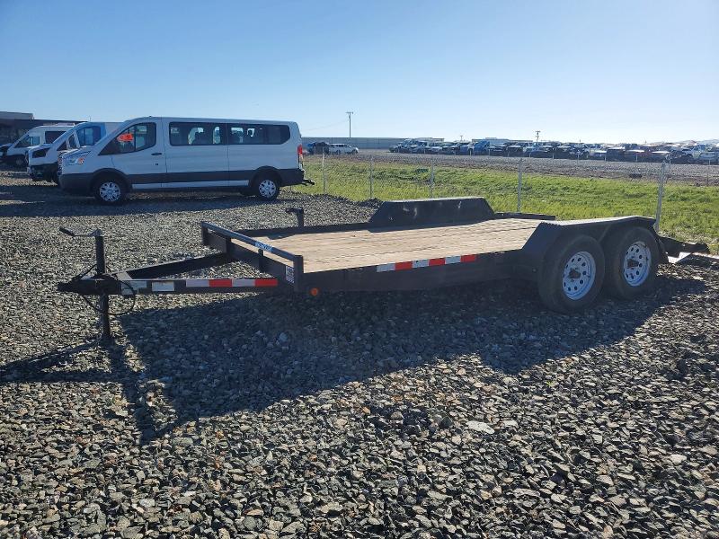 2018 Pj trailer Trailers VIN 1R9BC1623JF600827 COPART salvage auction — REAR END, CA - SALVAGE CERTIFICATE, sold $1,850 on 2026-07-09 (photo 2)
