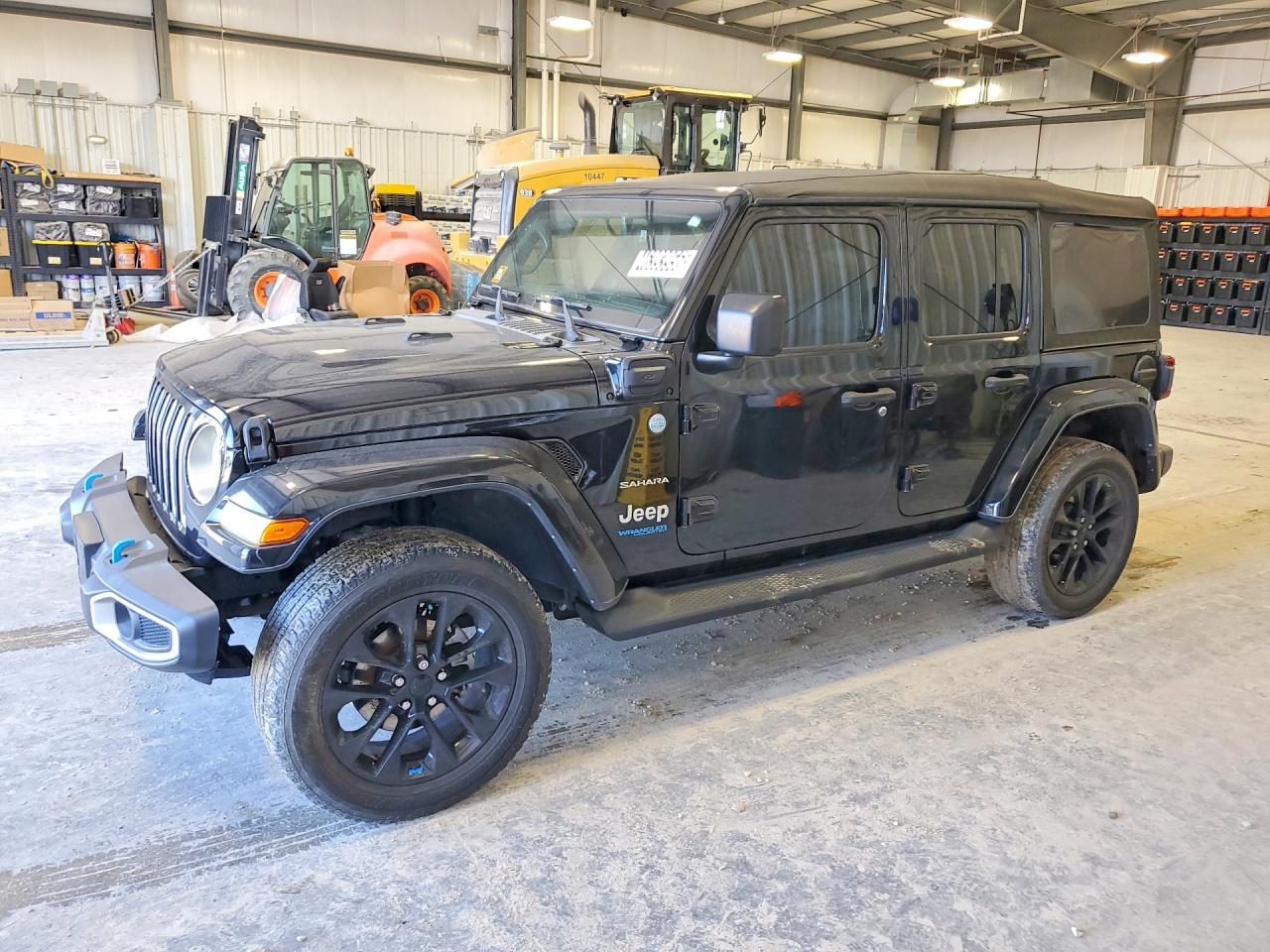 2022 Jeep Wrangler Unlimited VIN 1C4JJXP61NW170974 COPART salvage auction — Hail, MO - CERTIFICATE OF TITLE, sold $18,000 on 2026-07-09 (photo 1)