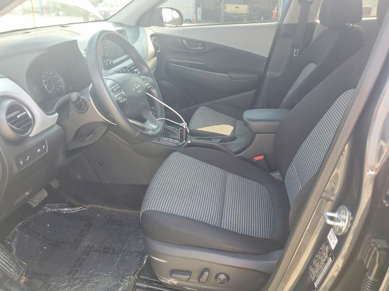 2021 Hyundai Kona VIN KM8K62AAXMU687914 COPART salvage auction — FRONT END, Nc - Salvage Certificate Of Title, sold $4,000 on 2026-07-15 (photo 7)