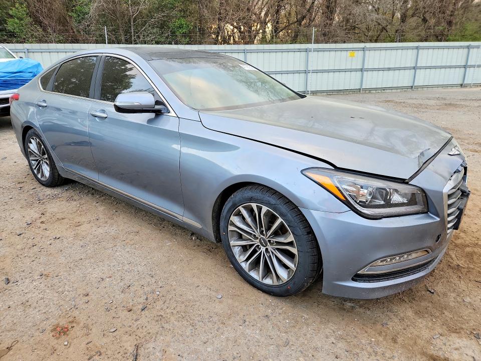 2017 Genesis G80 VIN KMHGN4JE3HU176848 COPART salvage auction — MECHANICAL, Id - Salvage Certificate Of Title, sold $750 on 2026-07-16 (photo 4)