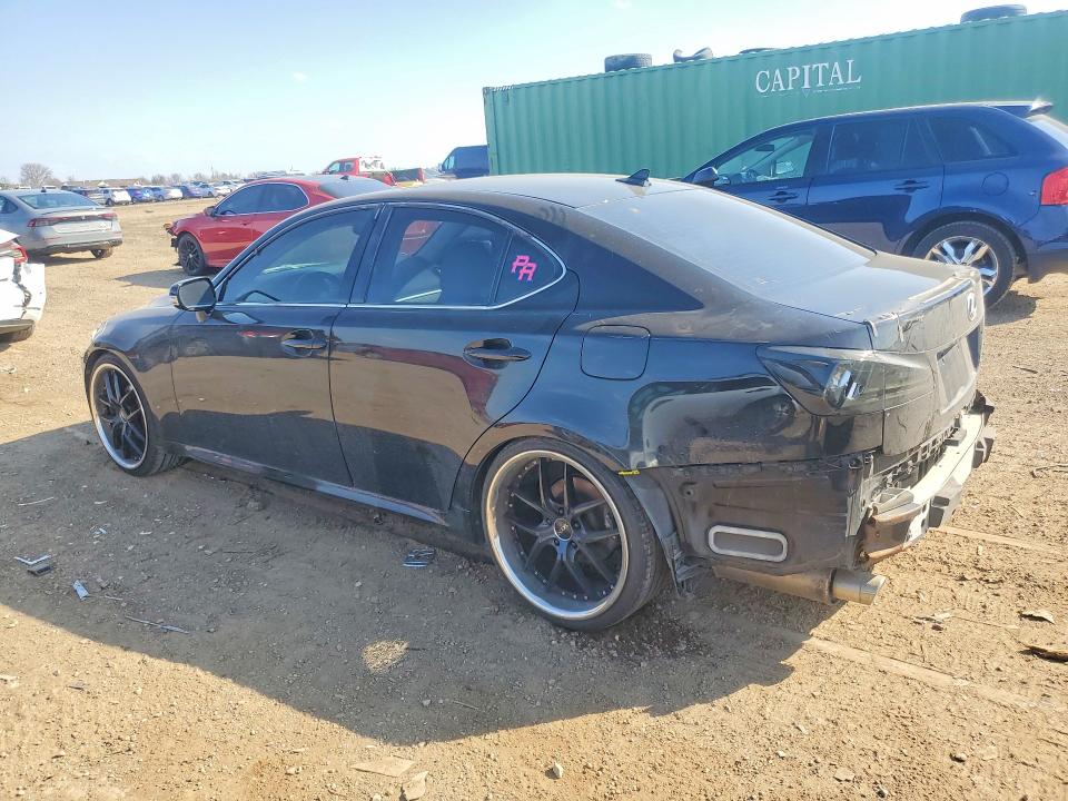 2012 Lexus Is VIN JTHBF5C28C5158853 COPART salvage auction — REAR END, Il - Salvage Certificate, sold $2,500 on 2026-07-21 (photo 2)