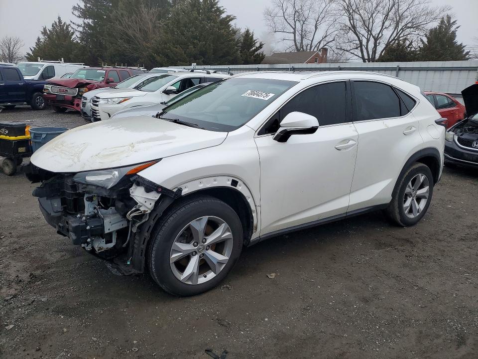 2017 Lexus Nx VIN JTJBARBZ5H2098932 COPART salvage auction — FRONT END, WV - SALVAGE CERTIFICATE, sold $250 on 2026-07-27 (photo 1)