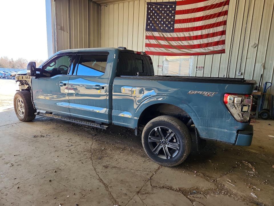 2023 Ford F-150 lightning VIN 1FTFW1E83PKD59872 COPART salvage auction — FRONT END, Wi - Cert Of Title-Salvage Vehicle, sold $15,600 on 2026-07-27 (photo 2)