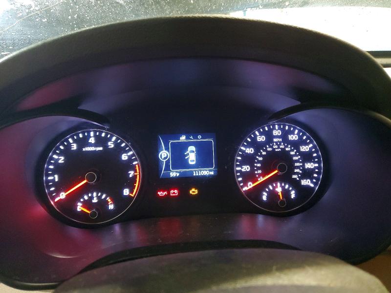 2016 Kia Optima VIN 5XXGT4L32GG037501 COPART salvage auction — MINOR DENT/SCRATCHES, Oh - Dealer Only Clean Title, sold $1,350 on 2026-07-24 (photo 9)