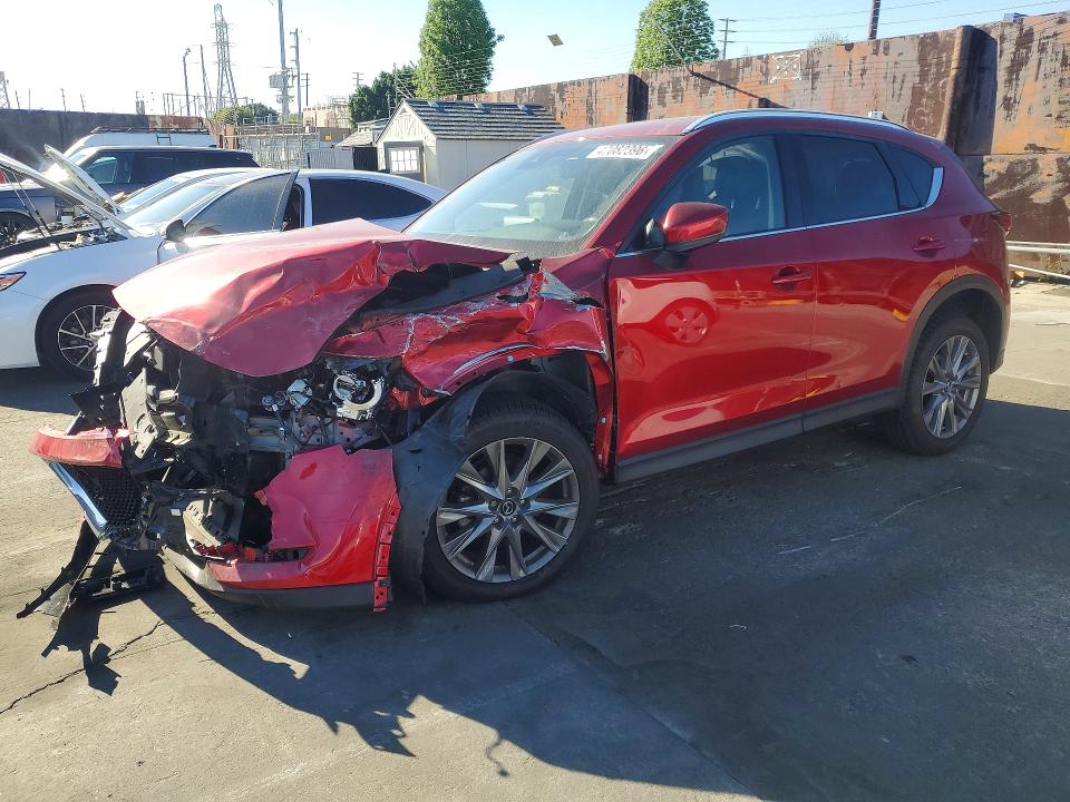 2021 Mazda Cx-5 VIN JM3KFBDM4M0438596 COPART salvage auction — FRONT END, Md - Cert Of Salvage > 75% Damage, sold $225 on 2026-07-10 (photo 1)