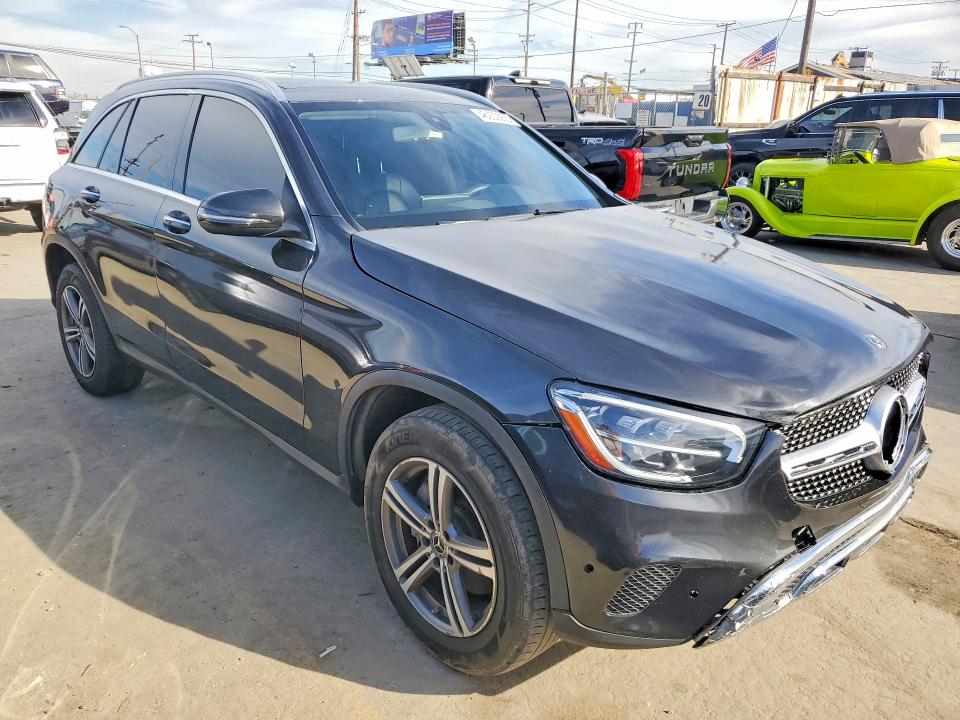 2020 Mercedes-benz Glc class VIN W1N0G8DB3LF839687 COPART salvage auction — FRONT END, Ca - Salvage Certificate, sold $12,800 on 2026-07-29 (photo 4)