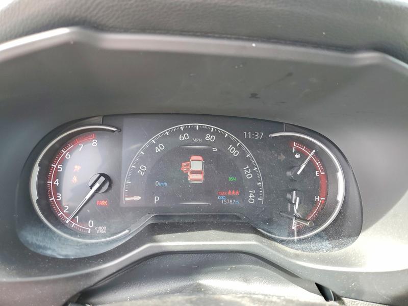 2025 Toyota Rav 4 VIN 2T3W1RFV5SC311664 COPART salvage auction — REAR END, Ca - Salvage Certificate, sold $13,400 on 2026-07-10 (photo 9)