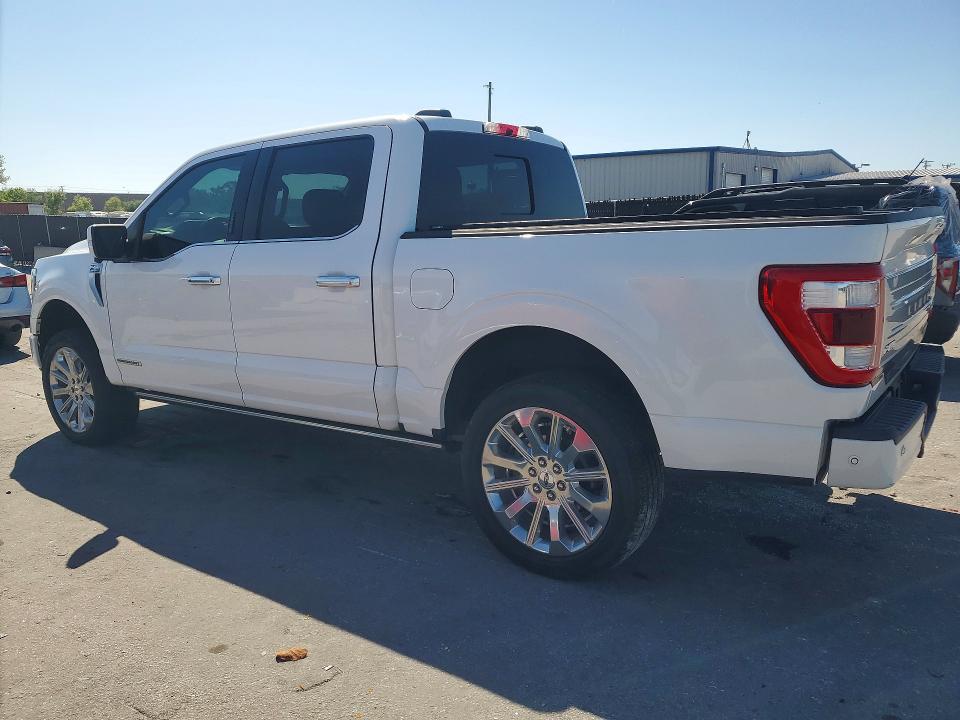 2021 Ford F-150 Lightning VIN 1FTFW1ED9MFB46636 COPART salvage auction — Burn Engine, FL - CERT OF TITLE SLVG REBUILDABLE, sold $19,100 on 2026-04-28 (photo 2)