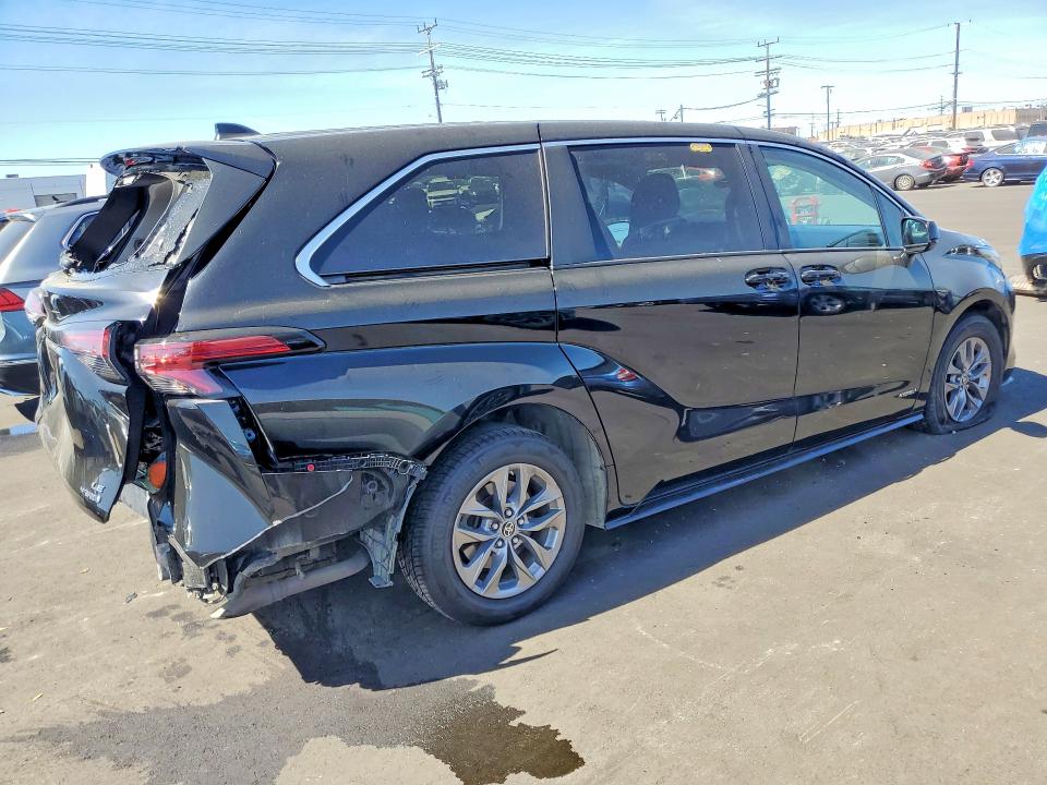 2021 VIN 5TDKRKECXMS048105 COPART salvage auction — REAR END, Nv - Salvage Title, sold $5,400 on 2026-07-08 (photo 3)