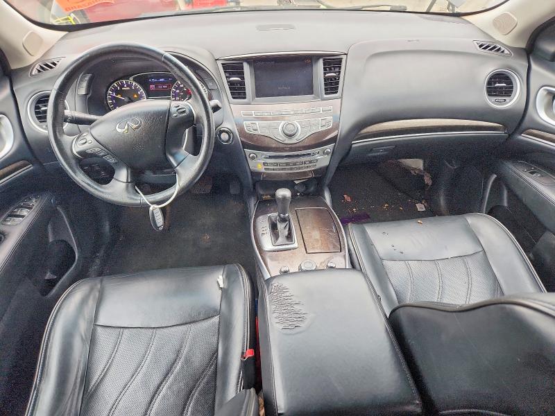 2013 Infiniti Jx VIN 5N1AL0MM2DC345846 COPART salvage auction — REAR END, CT - CERT OF TITLE-SALVAGE, sold $475 on 2026-07-02 (photo 8)