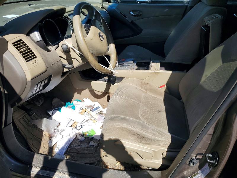 2010 Nissan Murano VIN JN8AZ1MW7AW100291 COPART salvage auction — BIOHAZARD/CHEMICAL, NJ - CERTIFICATE OF TITLE, sold $225 on 2026-07-29 (photo 7)