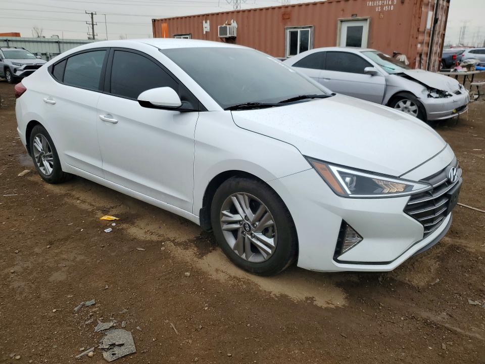 2020 Hyundai Elantra VIN 5NPD84LF1LH587981 COPART salvage auction — FRONT END, Il - Salvage Certificate, sold $3,400 on 2026-07-09 (photo 4)
