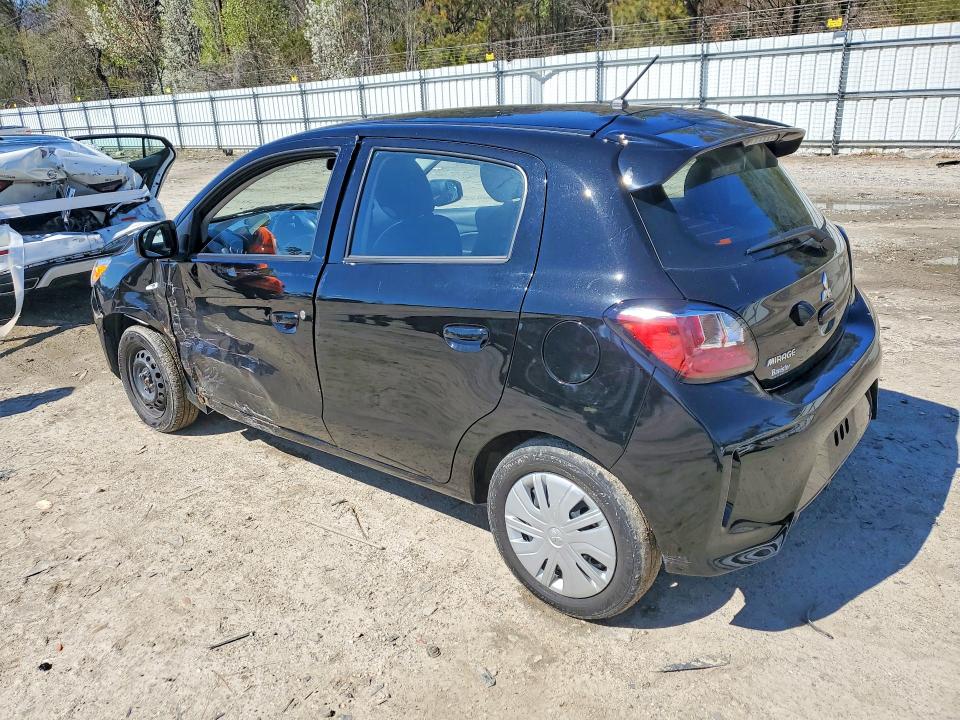 2024 Mitsubishi Mirage VIN ML32AUHJ9RH037592 COPART salvage auction — SIDE, Va - Cert Of Title - Salvage, sold $3,100 on 2026-07-14 (photo 2)