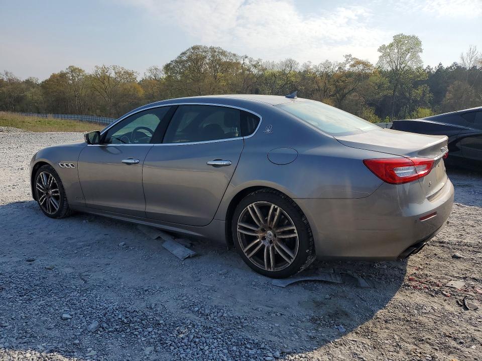 2017 Maserati Quattroporte VIN ZAM56RPL5H1197077 COPART salvage auction — FRONT END, GA, sold $4,150 on 2026-08-06 (photo 2)
