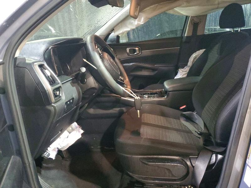 2022 Kia Sorento VIN 5XYRGDLC5NG085239 COPART salvage auction — FRONT END, MI - CERT OF TITLE-SALVAGE VEHICLE, sold $300 on 2026-07-28 (photo 7)