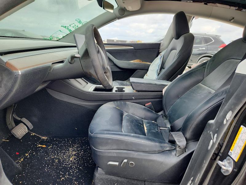 2024 Tesla Model y VIN 7SAYGAEE8RF116654 COPART salvage auction — SIDE, Tx - Salvage Vehicle Title, sold $13,000 on 2026-07-16 (photo 7)