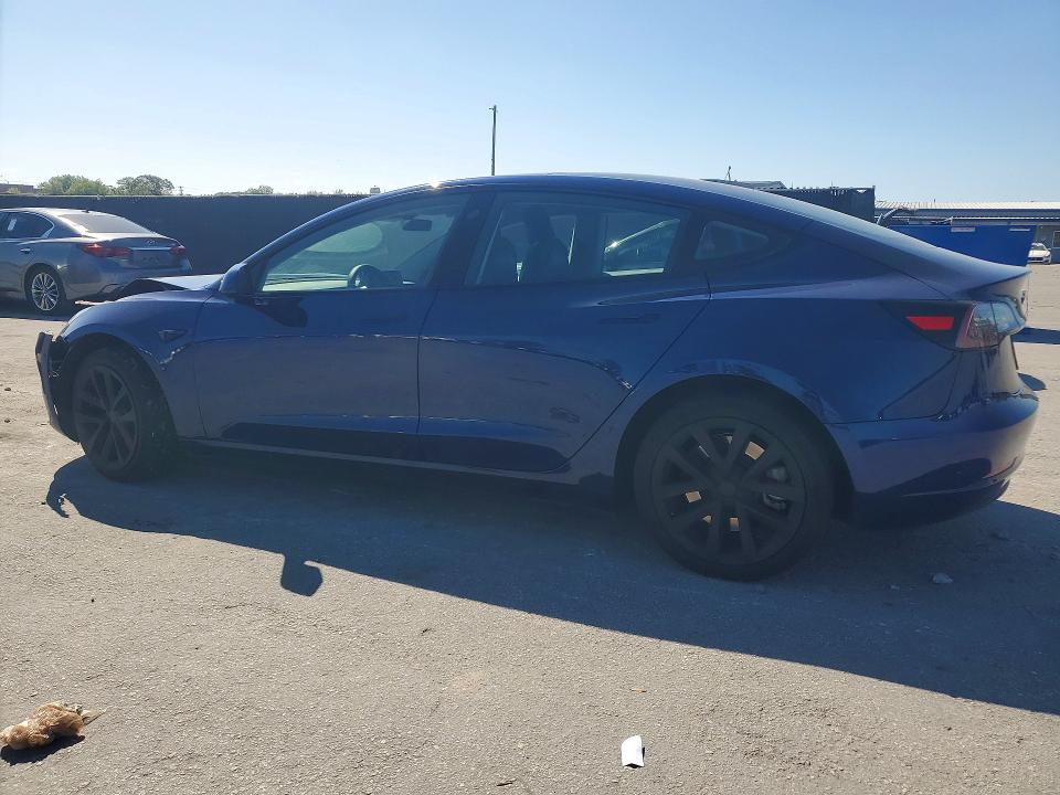 2023 Tesla Model 3 VIN 5YJ3E1EA3PF435709 COPART salvage auction — FRONT END, Salvage Title, sold $7,600 on 2026-07-29 (photo 2)