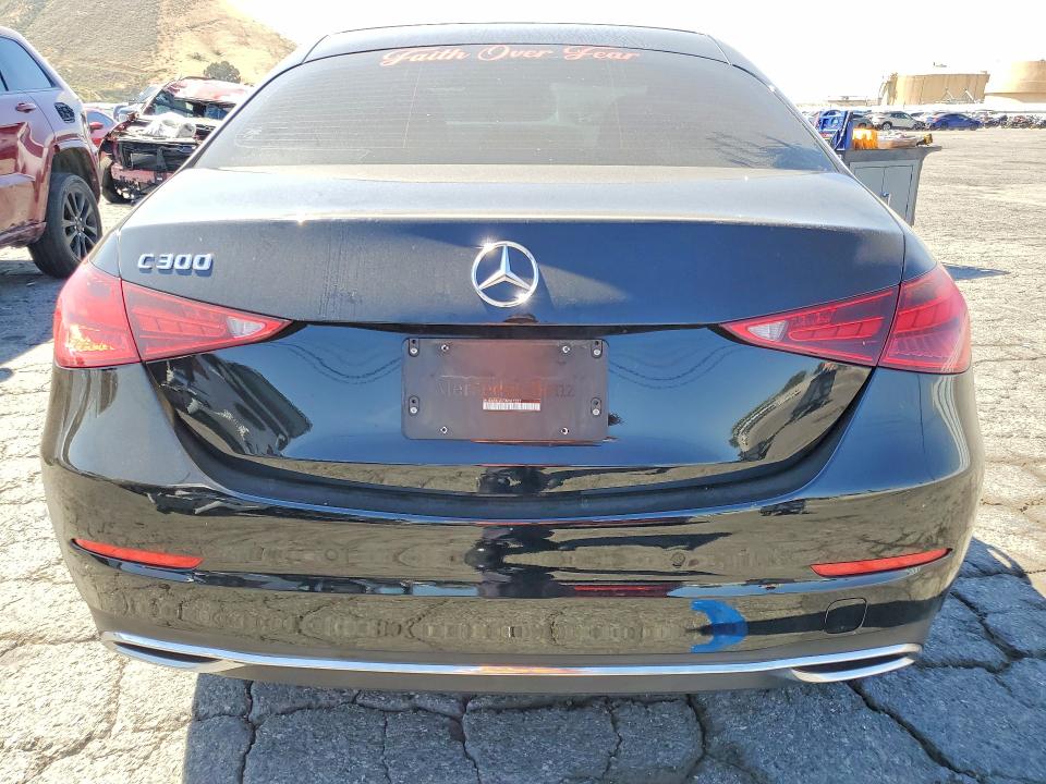2023 Mercedes-benz C-klasse VIN W1KAF4GB7PR081527 COPART salvage auction — SIDE, Ca - Salvage Certificate, sold $4,350 on 2026-07-30 (photo 6)