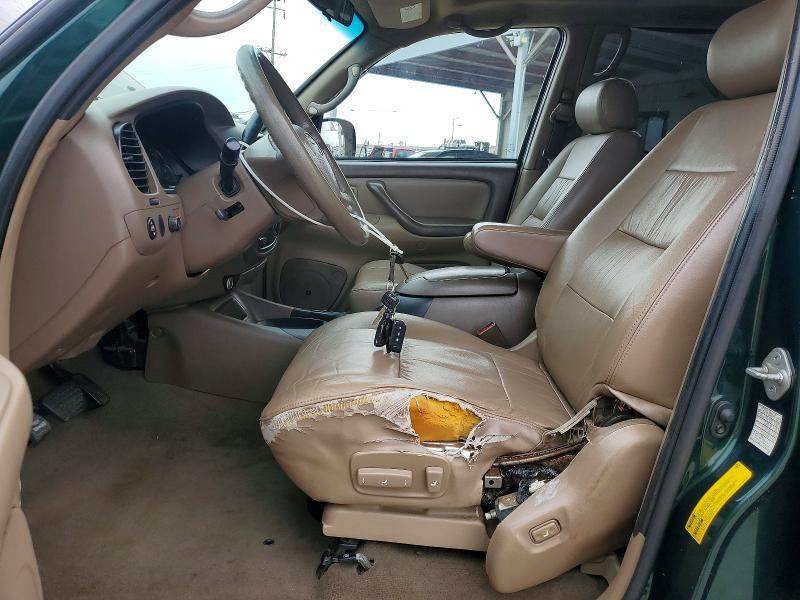 2003 Toyota Sequoia VIN 5TDZT34A83S174936 COPART salvage auction — SIDE, CA - SALVAGE CERTIFICATE, sold $1,200 on 2026-07-23 (photo 7)