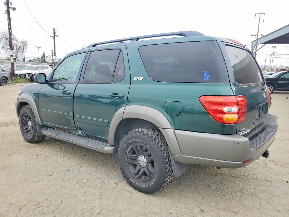 2003 Toyota Sequoia VIN 5TDZT34A83S174936 COPART salvage auction — SIDE, CA - SALVAGE CERTIFICATE, sold $1,200 on 2026-07-23 (photo 2)