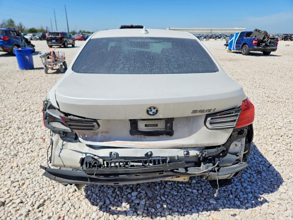 2014 BMW 3er VIN WBA3A5C54EJ464034 COPART salvage auction — FRONT END, Tx - Salvage Vehicle Title, sold $70 on 2026-07-09 (photo 6)