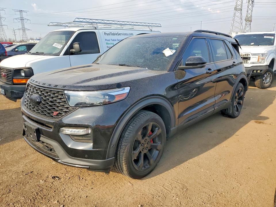 2021 Ford Explorer VIN 1FM5K8GC3MGB29650 — COPART salvage auction photo