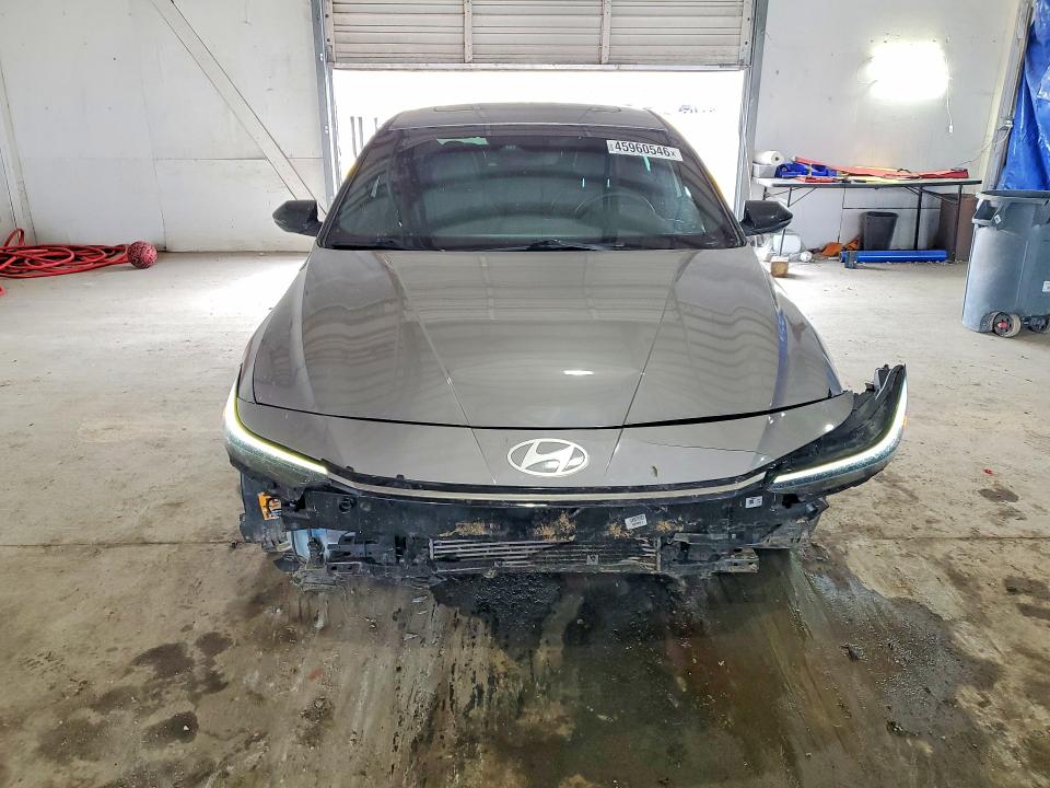 2025 Hyundai Elantra VIN KMHLR4DFXSU935042 COPART salvage auction — FRONT END, Ky - Cert Of Title-Salvage, sold $7,600 on 2026-07-13 (photo 5)