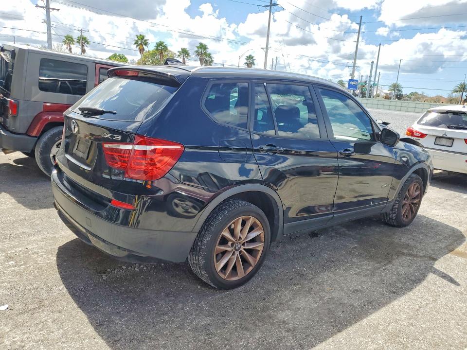 2014 BMW X3 VIN 5UXWX9C56E0D26847 COPART salvage auction — FRONT END, Salvage Title, sold $1,050 on 2026-07-17 (photo 3)