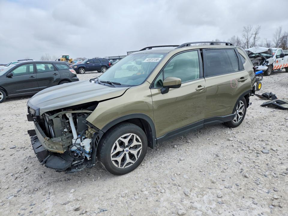 2024 Subaru Forester VIN JF2SKADC9RH500669 COPART salvage auction — FRONT END, Mi - Cert Of Title-Salvage Vehicle, sold $7,200 on 2026-07-09 (photo 1)