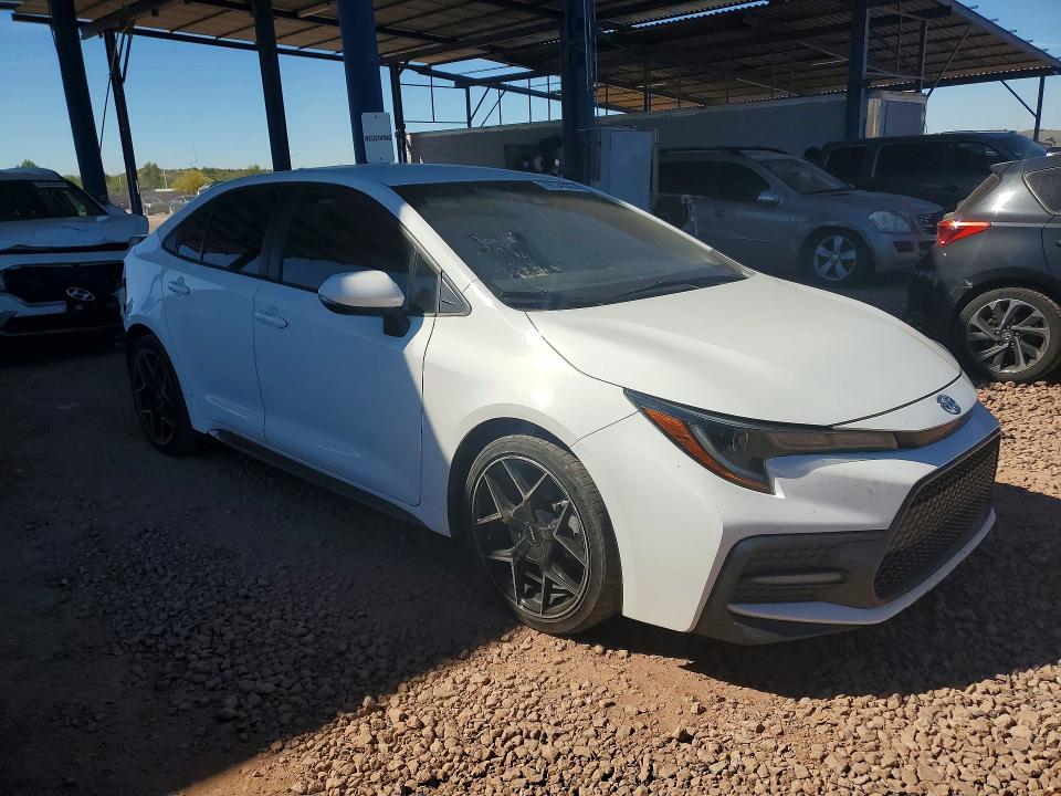 2020 Toyota Corolla VIN 5YFS4RCE5LP021297 COPART salvage auction — REAR END, Id - Salvage Certificate Of Title, sold $6,200 on 2026-07-14 (photo 4)