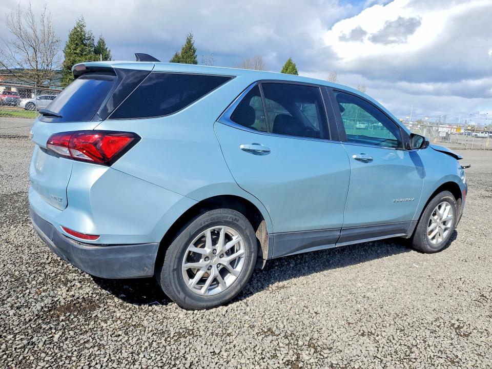 2022 Chevrolet Equinox VIN 2GNAXUEV8N6107900 COPART salvage auction — FRONT END, Id - Salvage Certificate Of Title, sold $3,000 on 2026-07-21 (photo 3)