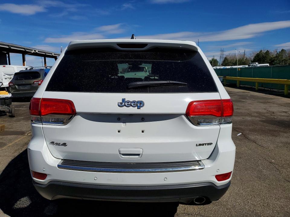 2017 Jeep Cherokee VIN 1C4RJFBG4HC792455 COPART salvage auction — FRONT END, Co - Public - Salvage Title, sold $2,600 on 2026-07-04 (photo 6)