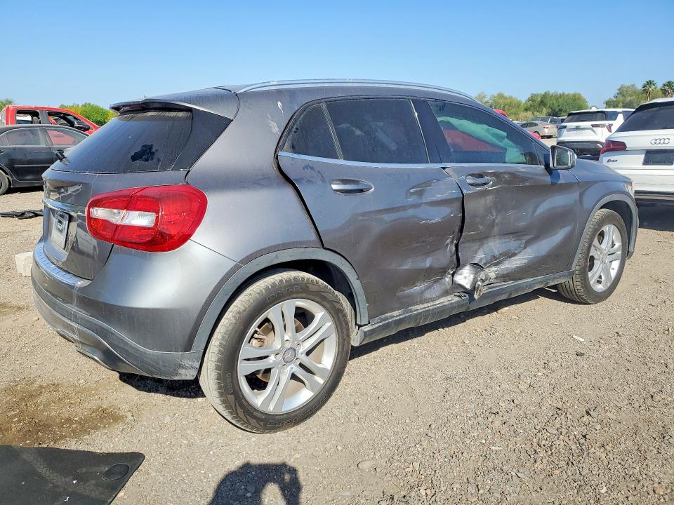2017 Mercedes-benz Gla-klasse VIN WDCTG4EB0HJ294672 COPART salvage auction — SIDE, Tx - Salvage Vehicle Title, sold $2,250 on 2026-07-08 (photo 3)